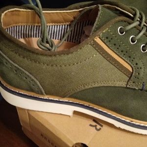 Sz 9 Mens Reserve Footwear Textured  Derby  Shoes